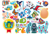 Я могу! вырезать и клеить! Живые картинки. 4-6 лет (56 наклеек)