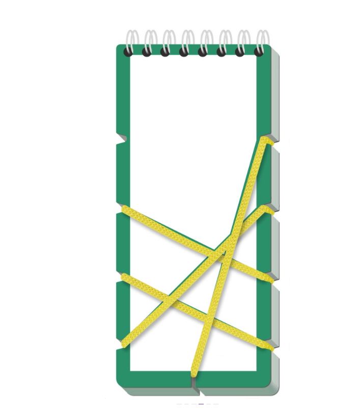 Игры со шнурком. Учимся различать цвета и формы