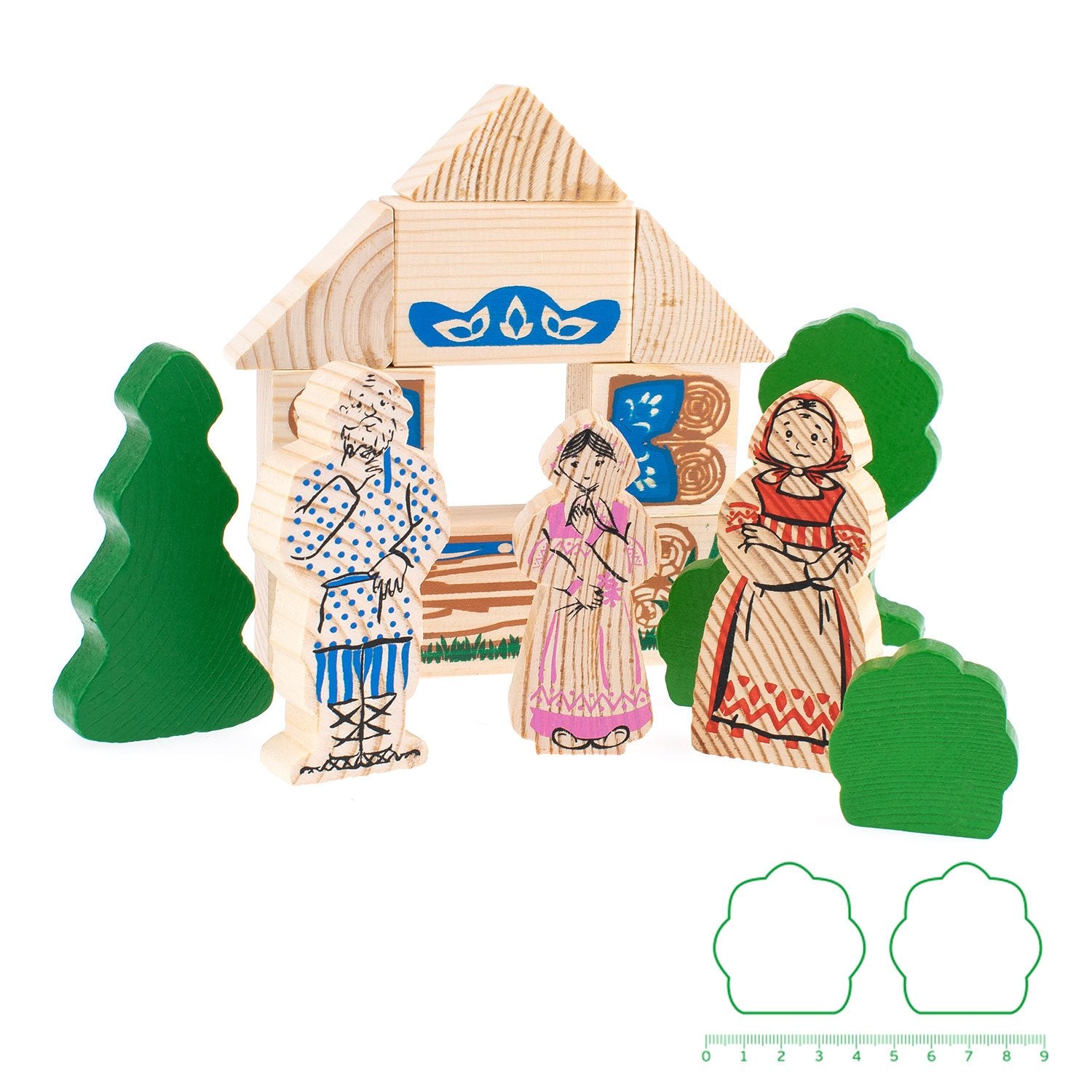 Конструктор "Сказки" "Маша и Медведь"