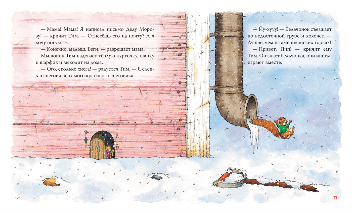 Мышонок Тим. Новогодняя книга. Казалис А.