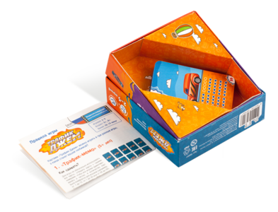 Трафик-Джем. Настольная игра. Банда умников