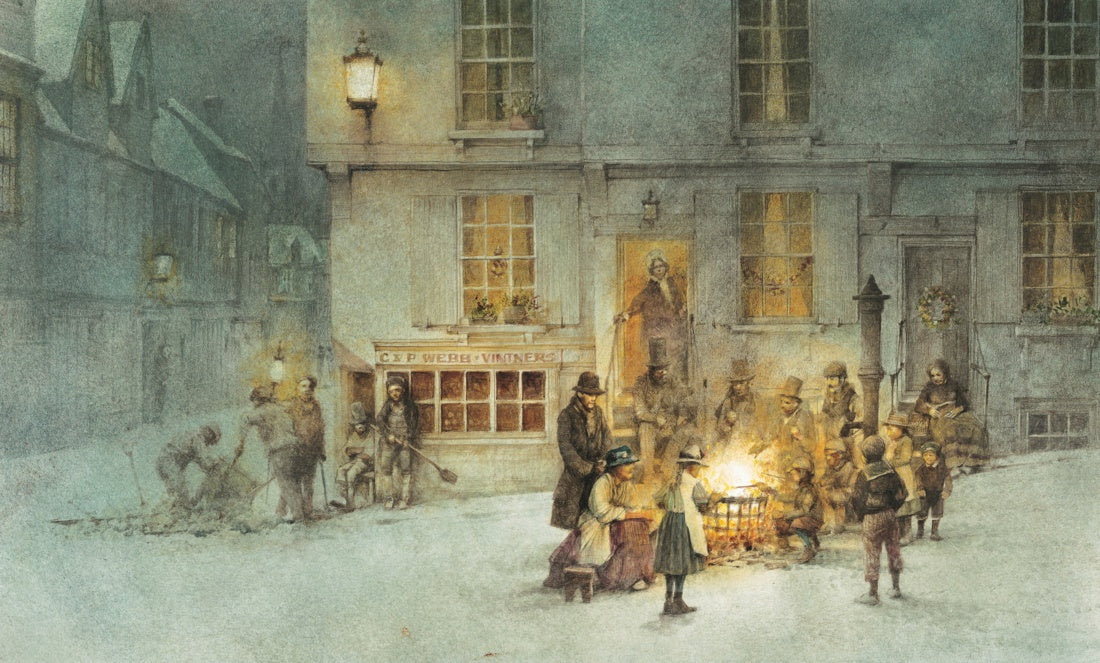 Рождественская ёлка. Книги с иллюстрациями Роберта Ингпена. Ч. Диккенс