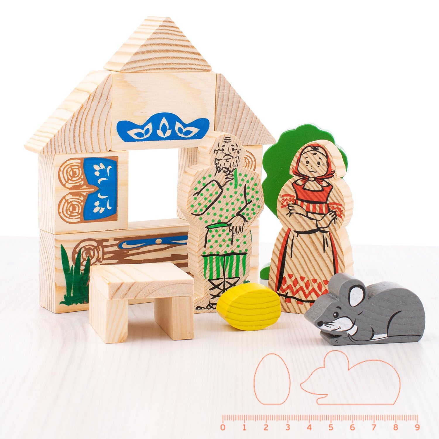 Конструктор "Сказки" "Курочка Ряба"