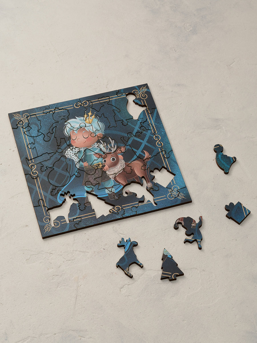 Король Севера. 33 детали. Деревянный пазл