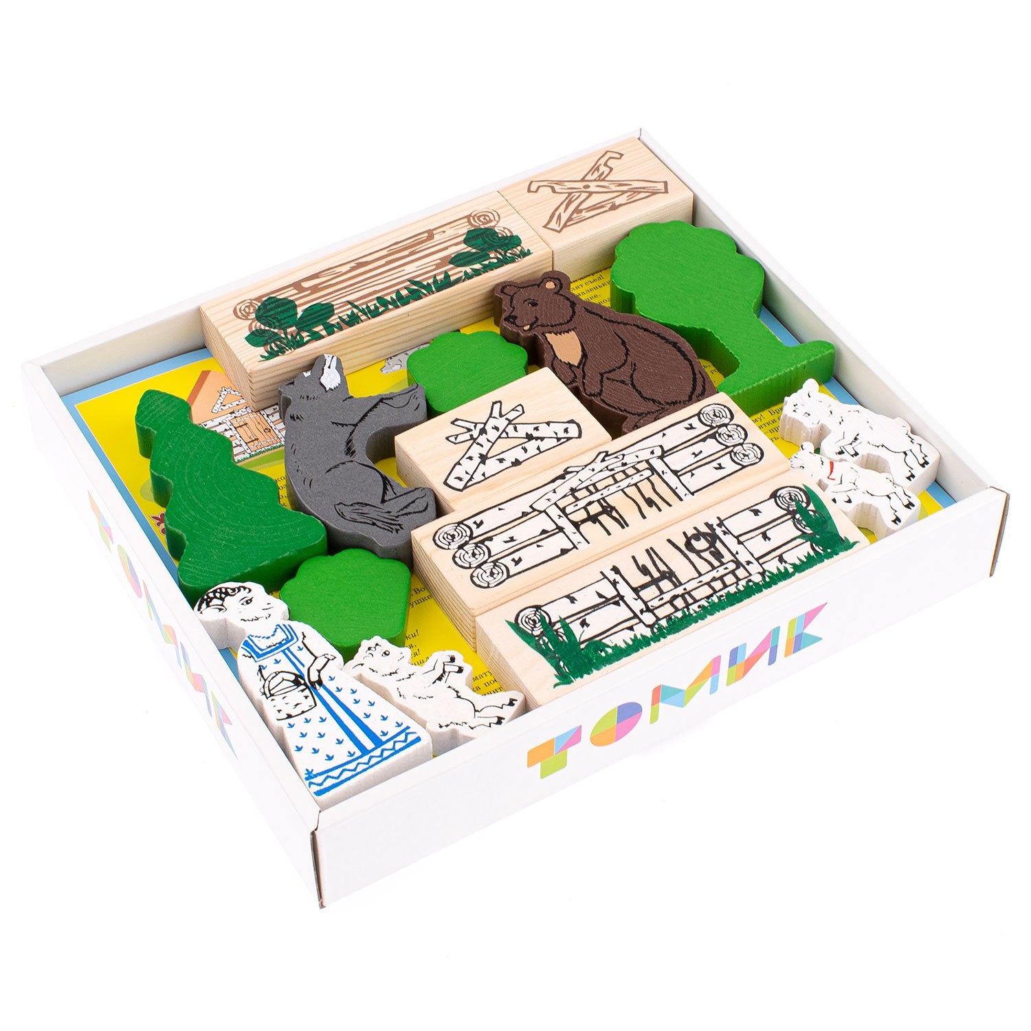 Конструктор "Сказки". "Волк и семеро козлят"