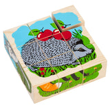 Кубики "Животные леса" (9 штук)