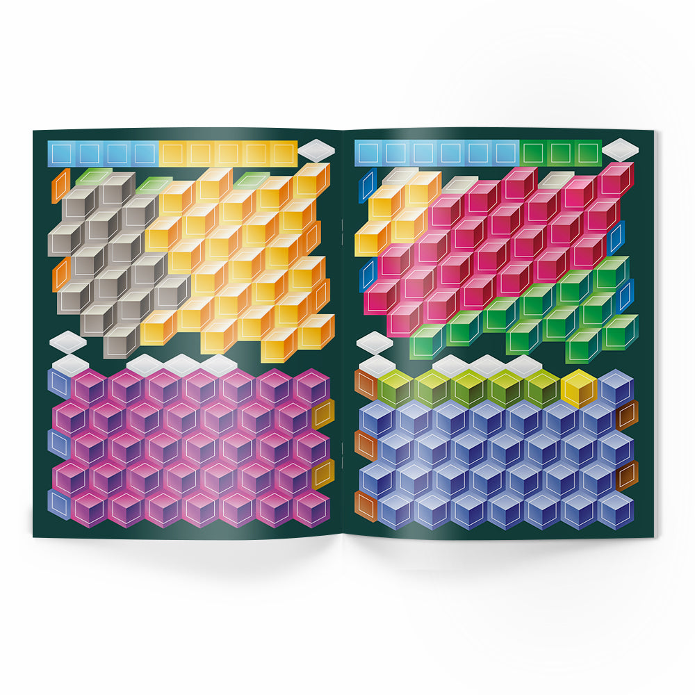 Тетрадь «Реши-пиши. Кубометрия 3D, 8+ лет». Банда умников