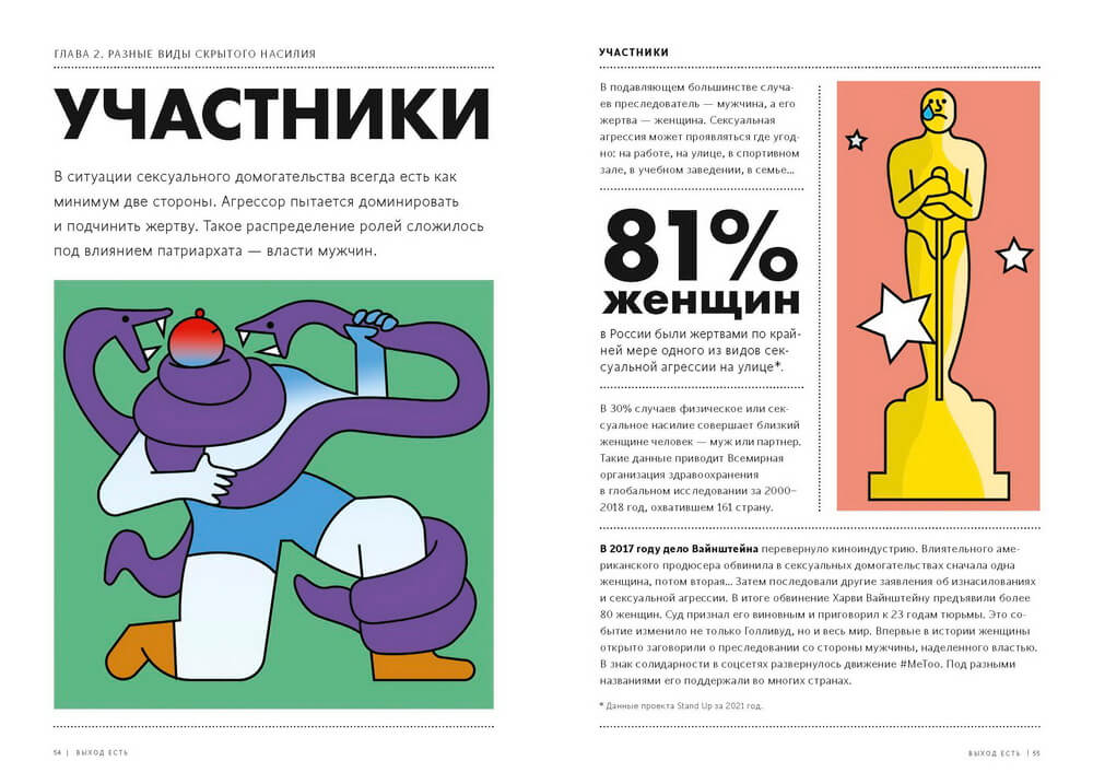 Выход есть. Как распознать насилие и начать действовать. Эмма Старк, Мария Фраде