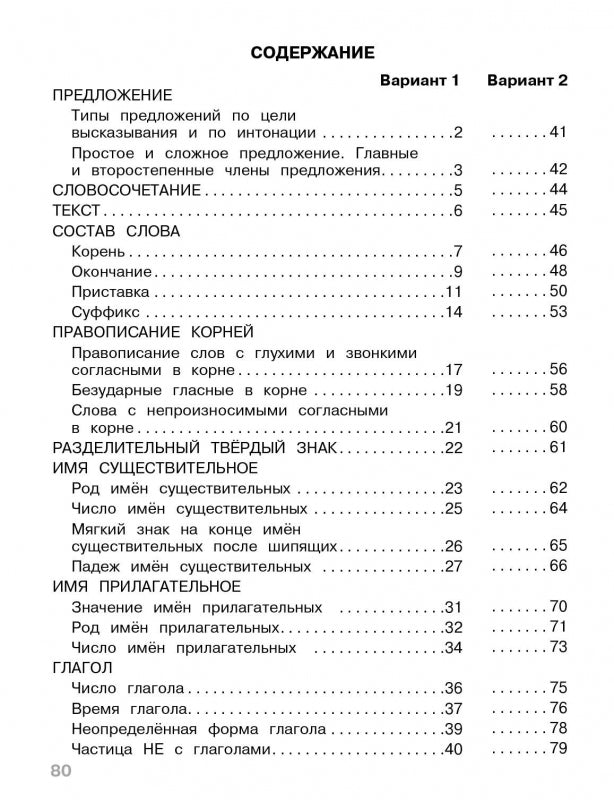 Тесты. 4 класс. Русский язык. Где прячутся ошибки?